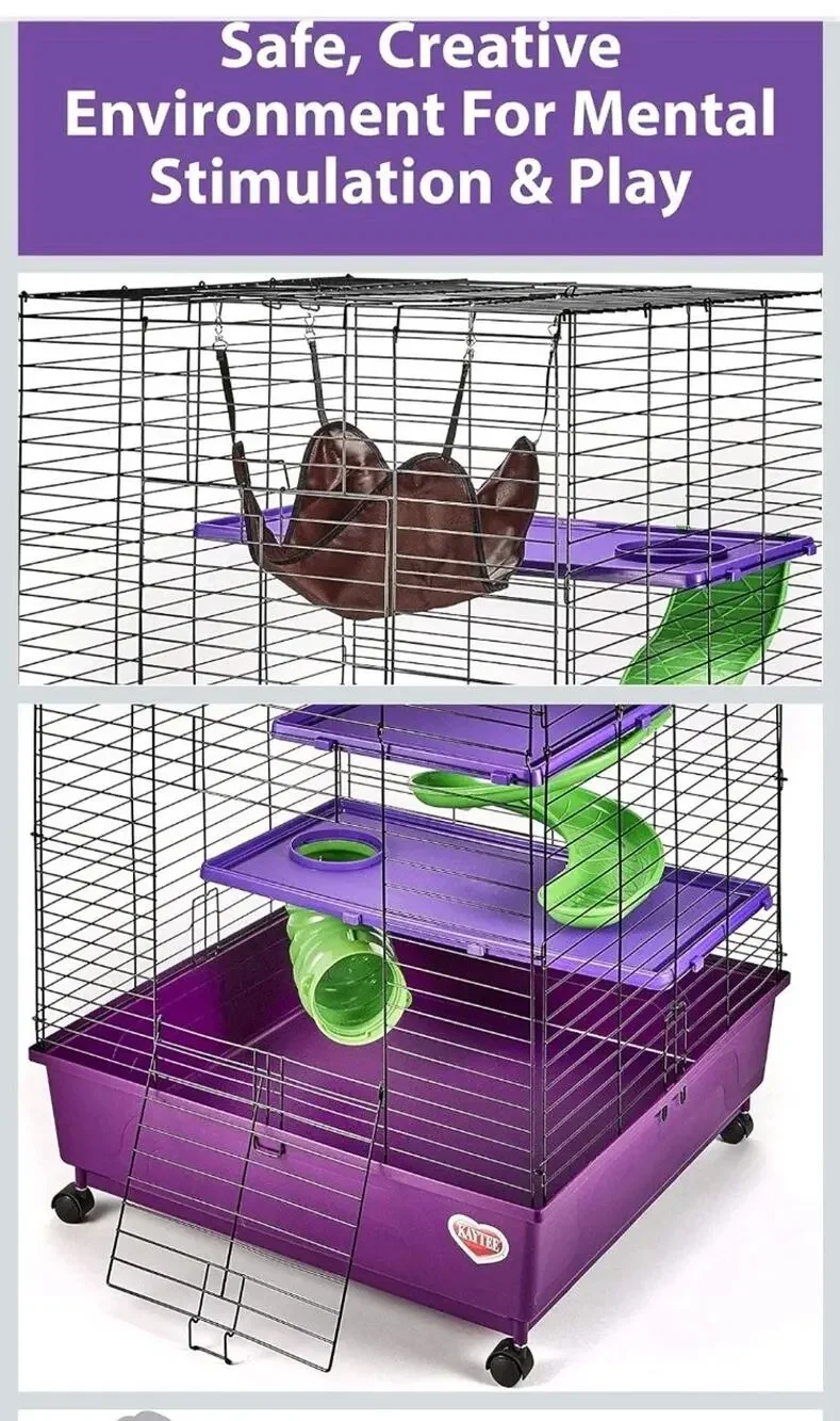 My First Home Deluxe Multi-Level Habitat for Pet Ferrets 24